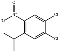 1,2-dichloro-4-(isopropyl)-5-nitrobenzene Structure
