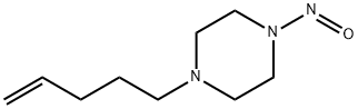 Piperazine, 1-nitroso-4-(4-pentenyl)- (9CI) Structure