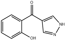 4-(2-HYDROXYBENZOYL)PYRAZOLE Structure