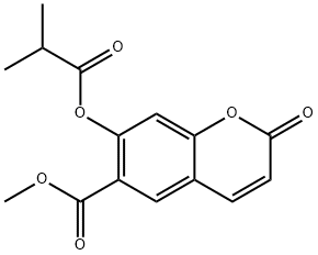 Officinalin isobutyrate 구조식 이미지