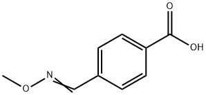 4-[(METHOXYIMINO)METHYL]BENZOIC ACID Structure