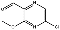 5-CHLORO-3-METHOXYPYRAZINE-2-CARBALDEHYDE 구조식 이미지