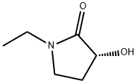 2-Pyrrolidinone,1-ethyl-3-hydroxy-,(3R)-(9CI) 구조식 이미지