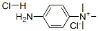 TRIMETHYL(P-AMINOPHENYL)AMMONIUM*CHLORID E HYDROCHLO Structure