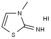 3-METHYL-1,3-THIAZOL-2(3H)-IMINE HYDROIODIDE Structure