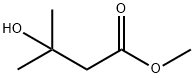 3-Hydroxy-3-methylbutanoic acid methyl ester Structure