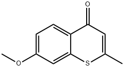 7-메톡시-2-메틸-4H-티오크로멘-4-온 구조식 이미지