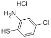 5-CHLORO-2-MERCAPTOANILINE HYDROCHLORIDE Structure