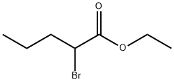 Ethyl 2-bromovalerate Structure