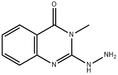 2-HYDRAZINO-3-METHYLQUINAZOLIN-4(3H)-ONE 구조식 이미지