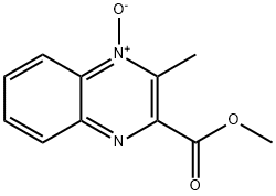 3-(메톡시카르보닐)-2-메틸퀴녹살린-1-IUM-1-올레이트 구조식 이미지