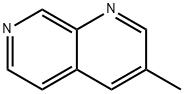 1,7-나프티리딘,3-메틸-(9CI) 구조식 이미지