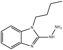 (1-BUTYL-1H-BENZOIMIDAZOL-2-YL)-HYDRAZINE Structure