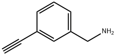 Benzenemethanamine, 3-ethynyl- (9CI) Structure