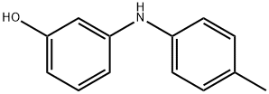N-(3-Hydroxyphenyl)-4-toluidine 구조식 이미지