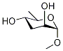 Methyl 3,6-Dideoxy-α-D-arabino-hexopyranoside 구조식 이미지