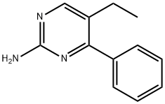 5-ETHYL-4-PHENYLPYRIMIDIN-2-AMINE Structure