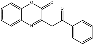 3-(2-OXO-2-PHENYLETHYL)-2H-1,4-BENZOXAZIN-2-ONE 구조식 이미지