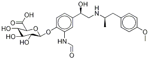 Formoterol O-β-D-Glucuronide 구조식 이미지