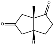1,5-Pentalenedione,hexahydro-6a-methyl-,(3aR,6aS)-(9CI) Structure