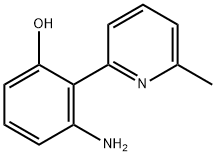 Phenol, 3-amino-2-(6-methyl-2-pyridinyl)- (9CI) Structure