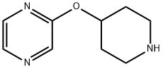 2-(PIPERIDIN-4-YLOXY)PYRAZINE, HCL 구조식 이미지