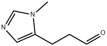 1H-Imidazole-5-propanal,1-methyl-(9CI) Structure