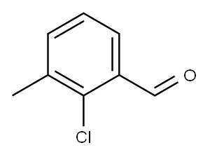 2-CHLORO-3-METHYLBENZAL DEHYDE Structure