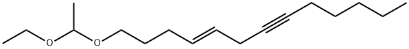 (E)-(1-ethoxyethoxy)tridec-4-en-7-yne 구조식 이미지