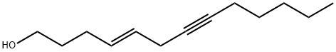 (E)-tridec-4-en-7-yn-1-ol Structure