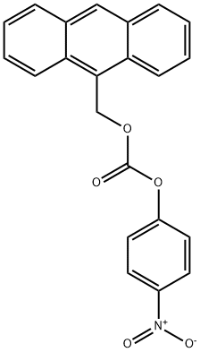 탄산9-안트릴메틸4-니트로페닐에스테르 구조식 이미지