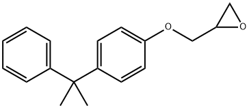 [[4-(1-methyl-1-phenylethyl)phenoxy]methyl]-oxiran 구조식 이미지