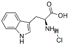 L-tryptophan monohydrochloride  구조식 이미지