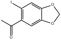 Ethanone, 1-(6-iodo-1,3-benzodioxol-5-yl)- Structure