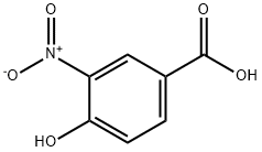 4-Hydroxy-3-nitrobenzoic acid Structure