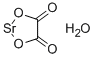 STRONTIUM OXALATE MONOHYDRATE Structure