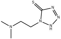 1-[2-(다이메틸아미노)에틸]-1,2-다이하이드로-5H-테트라졸-5  -티온 구조식 이미지