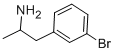 1-(3-브로모페닐)프로판-2-아민 구조식 이미지