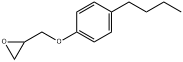 1-(2,3-Epoxypropoxy)-2-(1-methylpropyl) benzene Structure