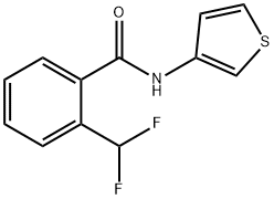 Benzamide, 2-(difluoromethyl)-N-3-thienyl- (9CI) Structure