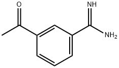 Benzenecarboximidamide, 3-acetyl- (9CI) 구조식 이미지
