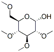 2,3,4,6-tetra-O-methyl-alpha-D-glucose 구조식 이미지