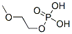 2-methoxyethyl dihydrogen phosphate 구조식 이미지