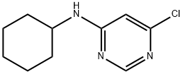 6-Chloro-N-cyclohexylpyrimidin-4-amine 구조식 이미지