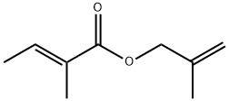 2-methylallyl 2-methylcrotonate  Structure