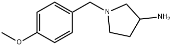 1-(4-METHOXY-BENZYL)-PYRROLIDIN-3-YLAMINE DIHYDROCHLORIDE Structure