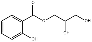 2-Hydroxybenzoic acid 2,3-dihydroxypropyl ester Structure