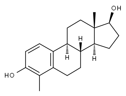 4-methylestradiol Structure