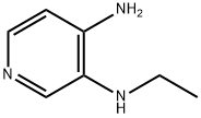3,4-피리딘디아민,N3-에틸- 구조식 이미지