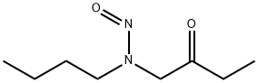 N-BUTYL-N-(3-OXOBUTYL)NITROSAMINE Structure